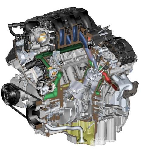 2015 Mustang Engine Specs: 3.7L V6 - 2015 Mustang Engine Specs: 3.7L V6