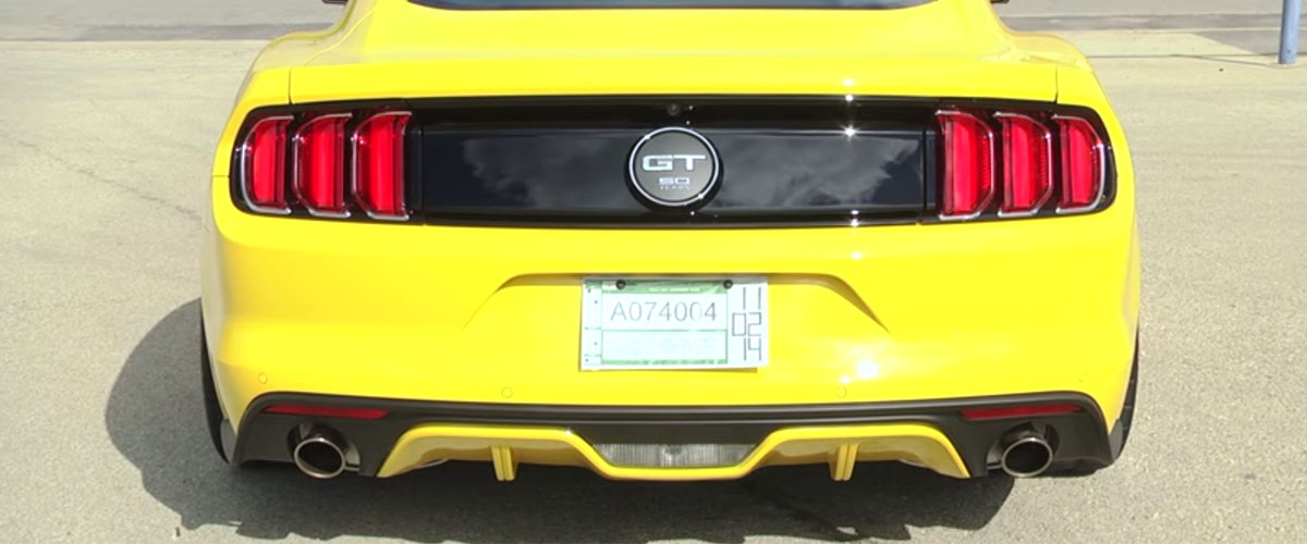 2015 Mustang GT Stock Exhaust - 2015-16 Mustang GT Stock Exhaust