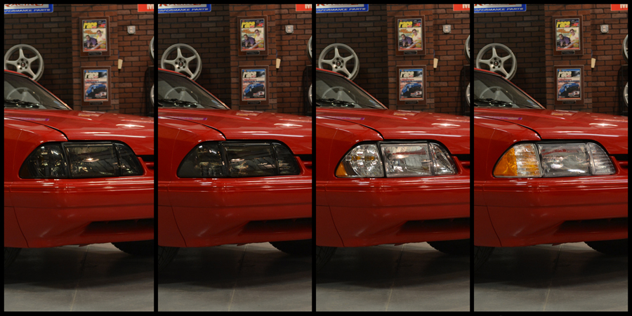 Fox Body Mustang Headlight Installation & Comparison (87-93) - Foxbody Headlight Comparison